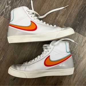 Nike Women’s Blazer Mid ‘77 “Infinite Kumquat” High Top Sneakers